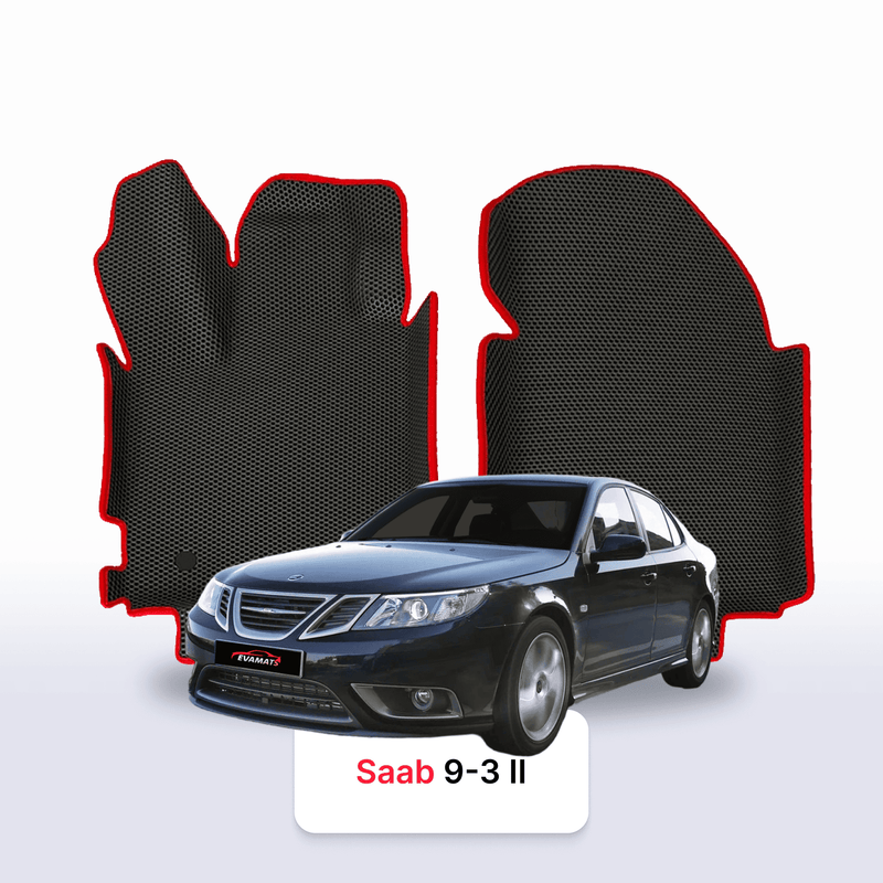 Car mats EVA for Saab 9-3 2 gen 2002-2014 year SEDAN