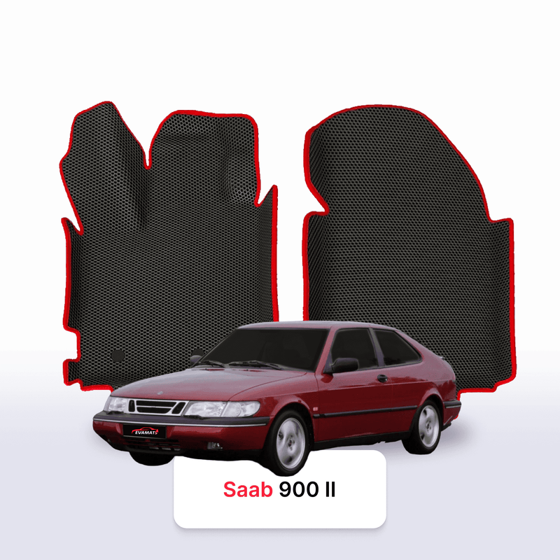 Car mats EVA for Saab 900 2 gen 1993-1998 year HATCHBACK 3 door