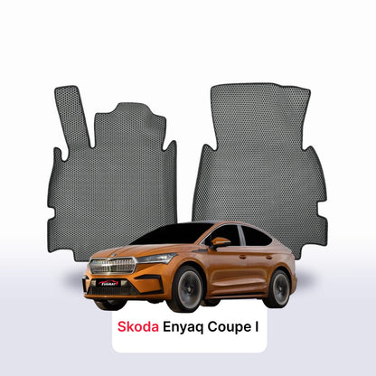 Car mats EVA for Skoda Enyaq COUPE 1 gen 2022-2028 year SUV