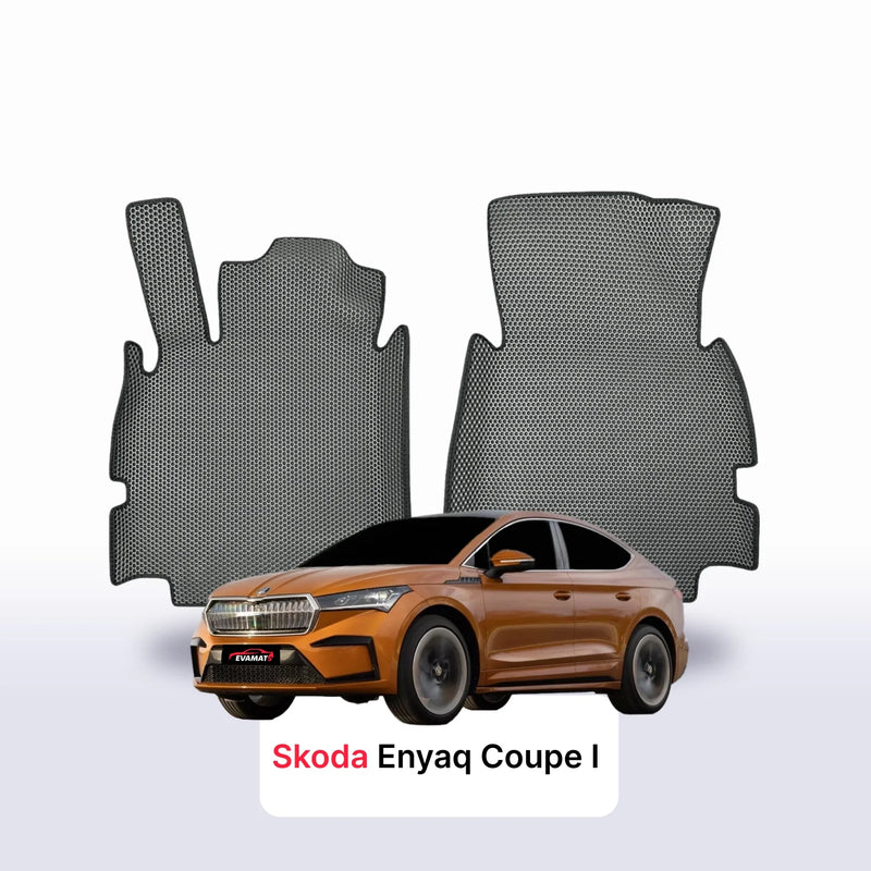 Car mats EVA for Skoda Enyaq COUPE 1 gen 2022-2028 year SUV