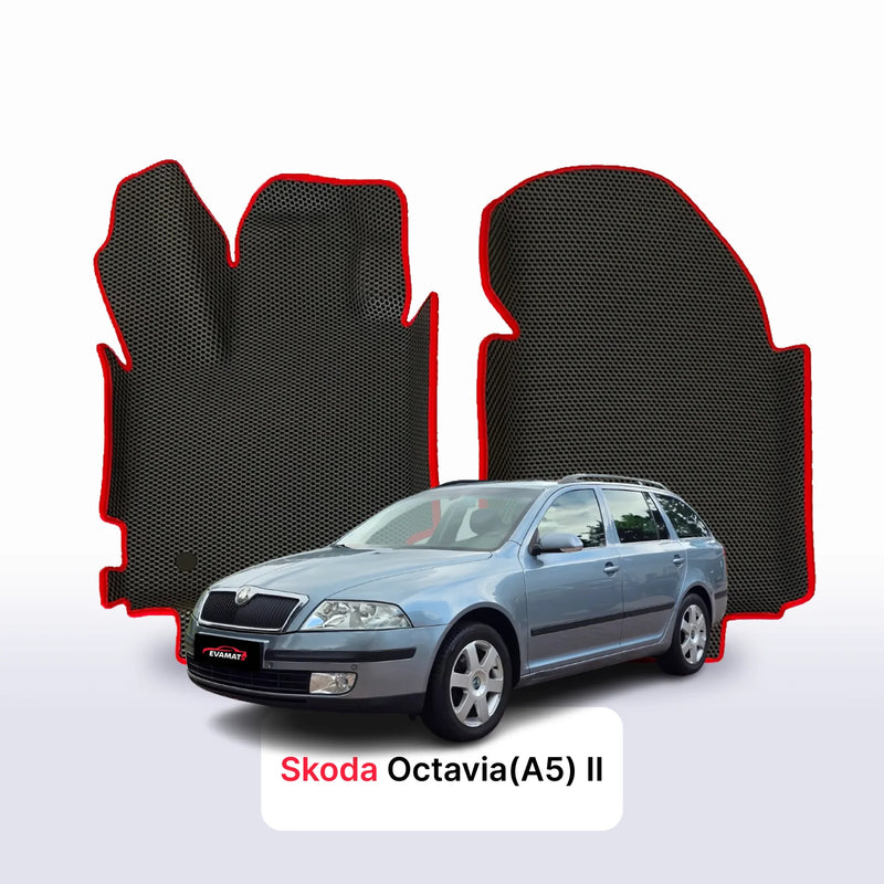 Car mats EVA for Skoda Octavia(A5) pre-facelift 2 gen 2004-2008 year STATION WAGON