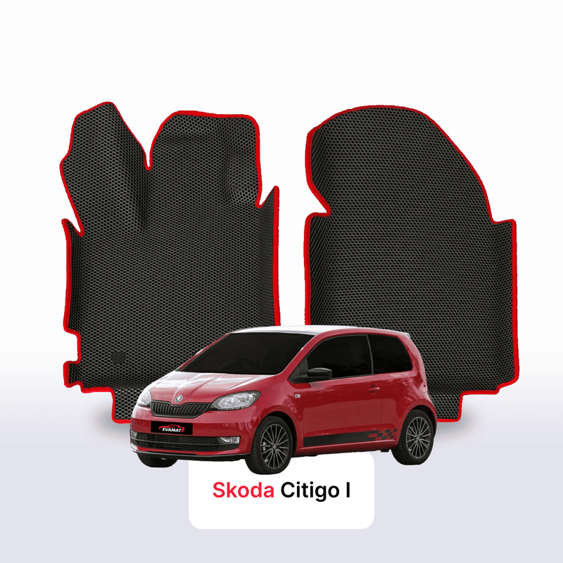 Car mats EVA for Skoda Citigo 1 gen 2011-2020 HATCHBACK 3 door