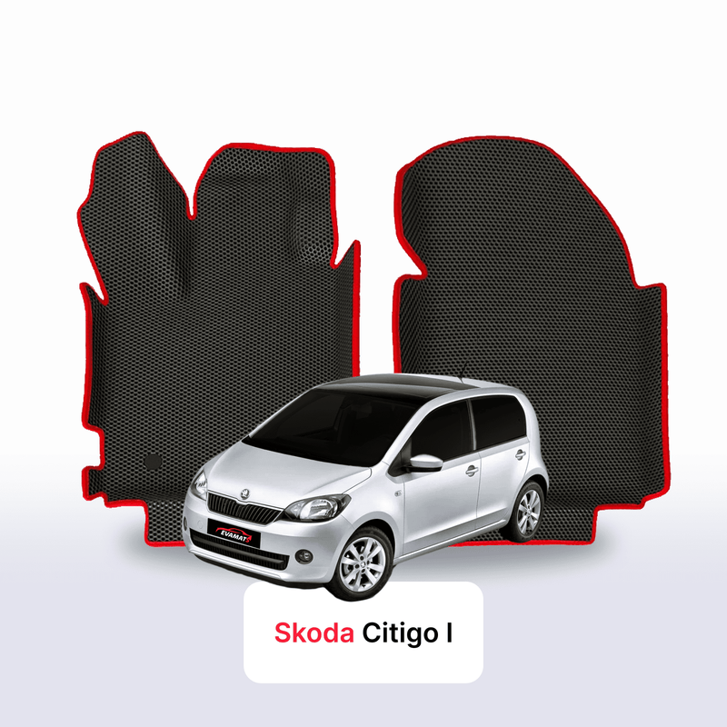 Car mats EVA for Skoda Citigo 1 gen 2011-2020 HATCHBACK 5 door