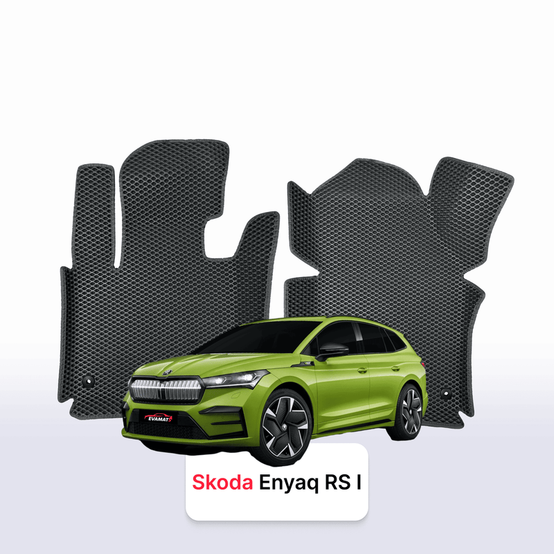 Car mats EVA for Skoda Enyaq RS 1 gen 2022-2028 year Electric SUV