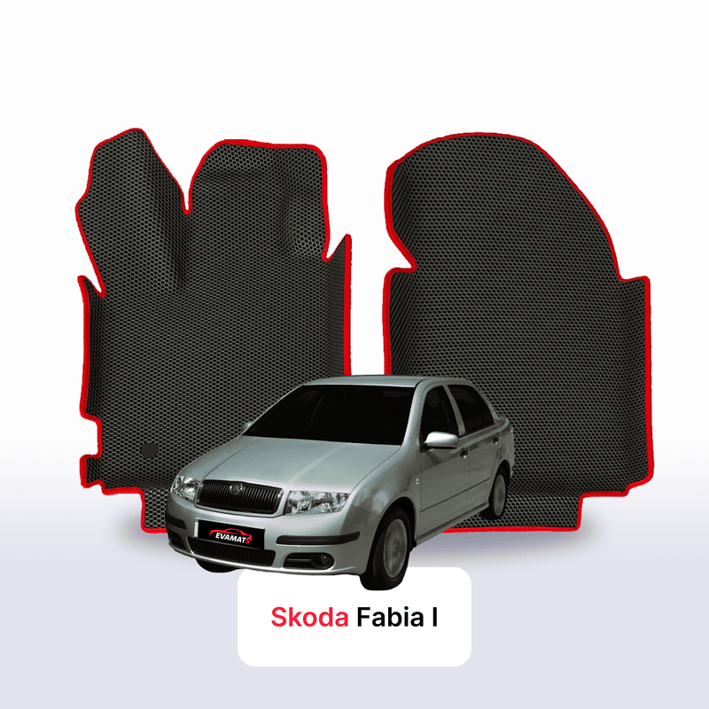 Car mats EVA for Skoda Fabia 1 gen 1999-2007 year SEDAN