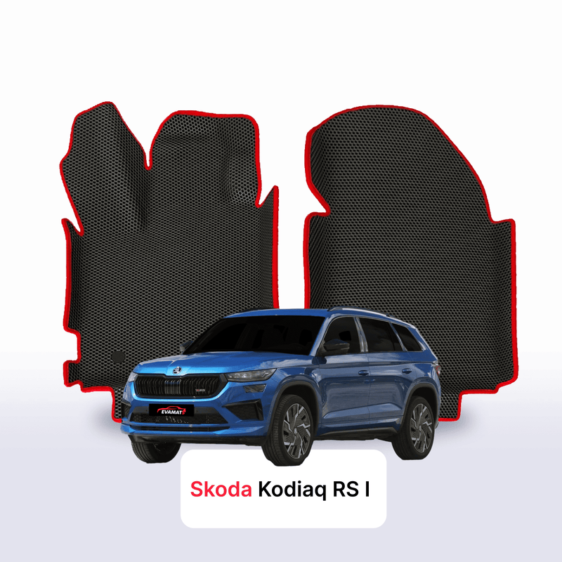 Car mats EVA for Skoda Kodiaq RS 1 gen 2018-2025 year SUV