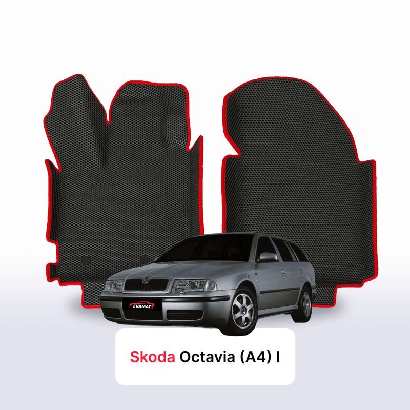 Car mats EVA for Skoda Octavia(A4) facelift 1 gen 2000-2010 year STATION WAGON