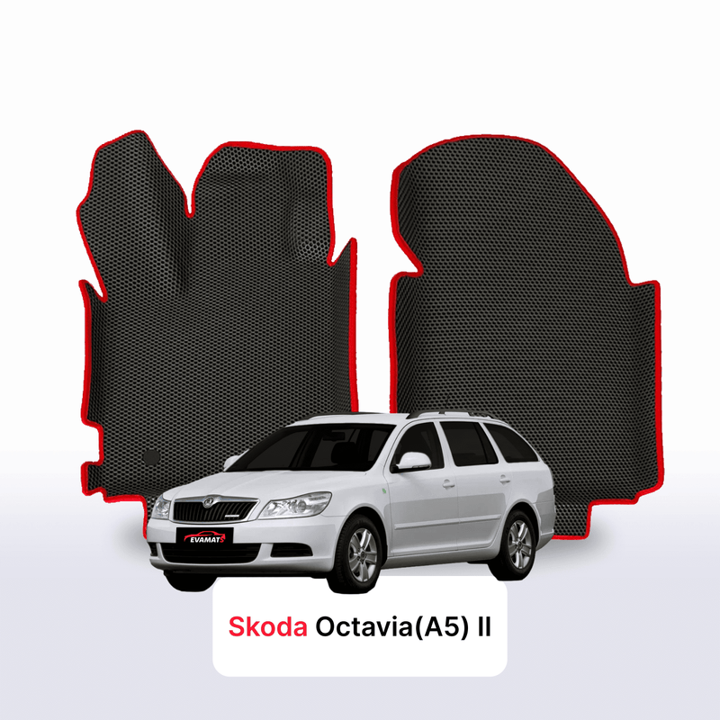 Car mats EVA for Skoda Octavia(A5) facelift 2 gen 2008-2013 year STATION WAGON