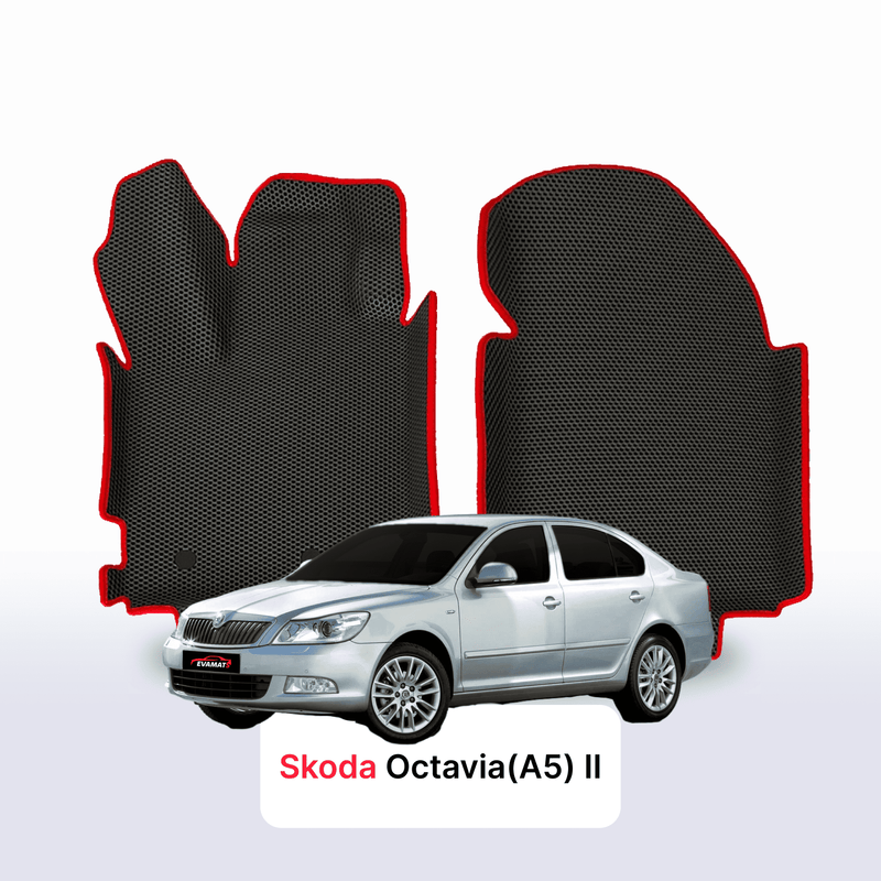 Car mats EVA for Skoda Octavia(A5) facelift 2 gen 2008-2013 year LIFTBACK