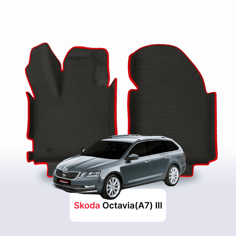 Car mats EVA for Skoda Octavia(A7) facelift 3 gen 2016-2019 year STATION WAGON