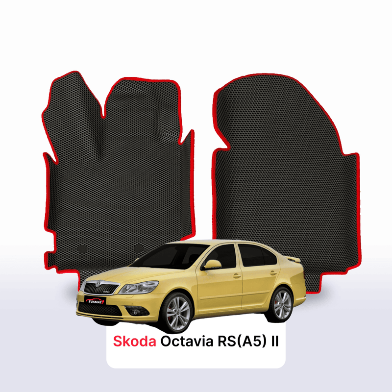 Car mats EVA for Skoda Octavia RS(A5) 2 gen 2005-2013 year LIFTBACK