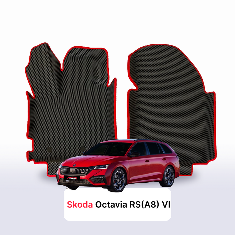 Car mats EVA for Skoda Octavia RS(A8) 4 gen 2020-2028 year STATION WAGON
