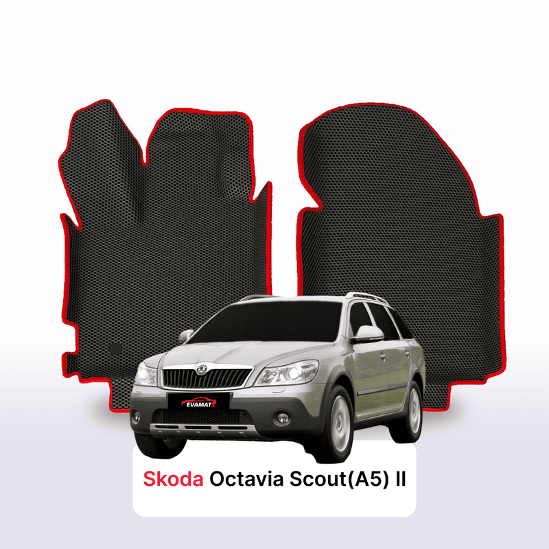 Car mats EVA for Skoda Octavia Scout(A5) 2 gen 2004-2013 year STATION WAGON