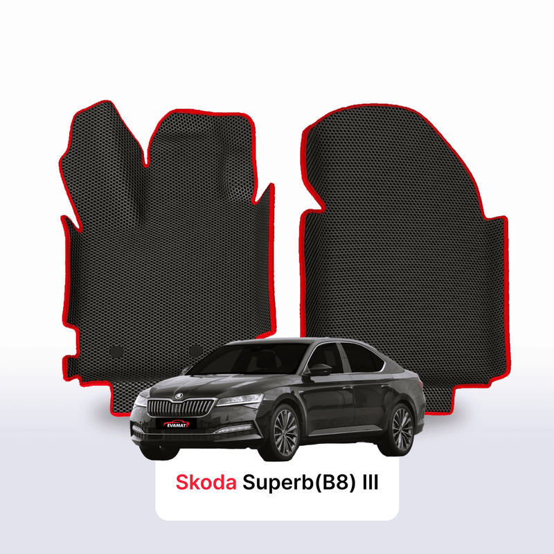 Car mats EVA for Skoda Superb(B8) 3 gen 2015-2024 year LIFTBACK