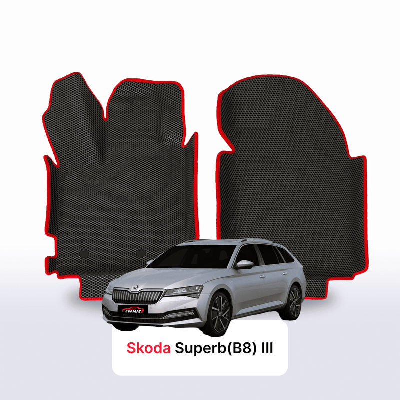 Car mats EVA for Skoda Superb(B8) 3 gen 2015-2024 year STATION WAGON