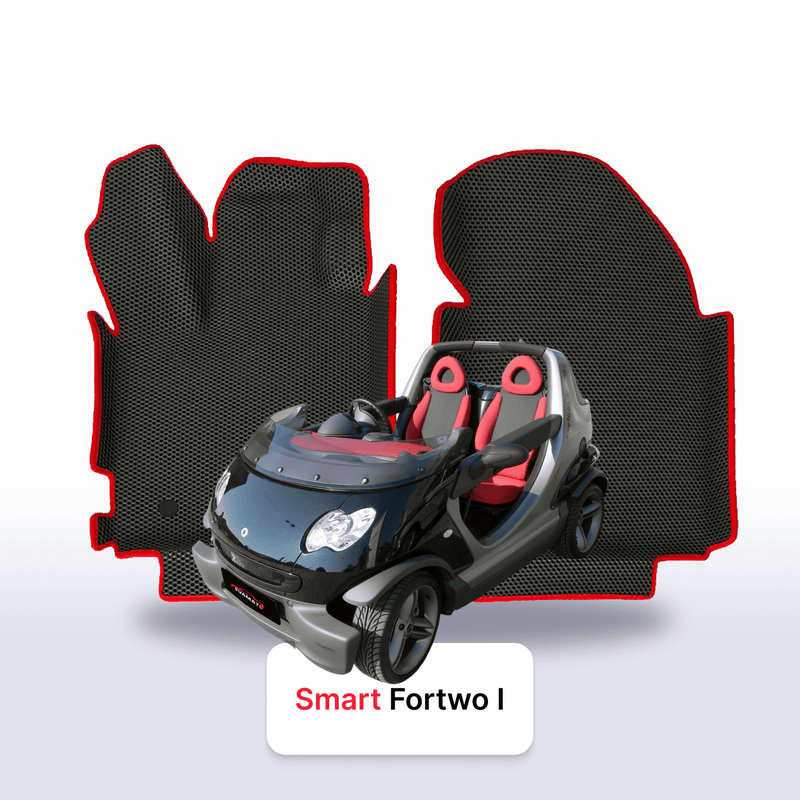 Car mats EVA for Smart Fortwo 1 gen 1998-2007 year CROSSBLADE