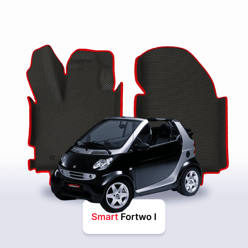 Car mats EVA for Smart Fortwo 1 gen 1998-2007 year CABRIO