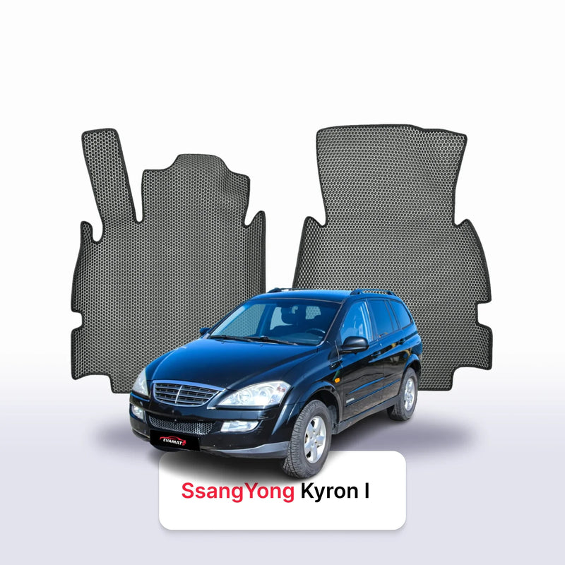 Car mats EVA for SsangYong Kyron 1 gen 2005-2015 year SUV 5 door