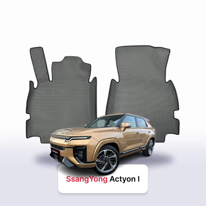 Car mats EVA for SsangYong Actyon 1 gen 2025-2029 year SUV 5 door