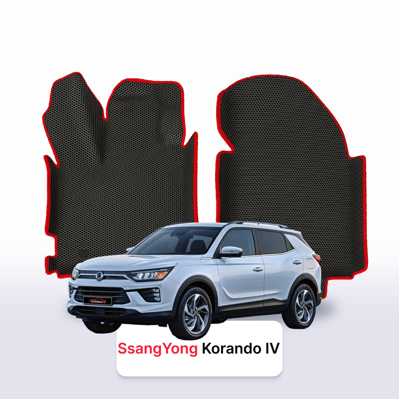 Car mats EVA for SsangYong Korando 4 gen 2019-2028 year SUV 5 door