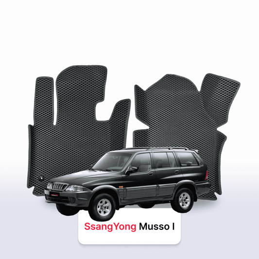 Car mats EVA for SsangYong Musso 1 gen 1993-2006 year SUV