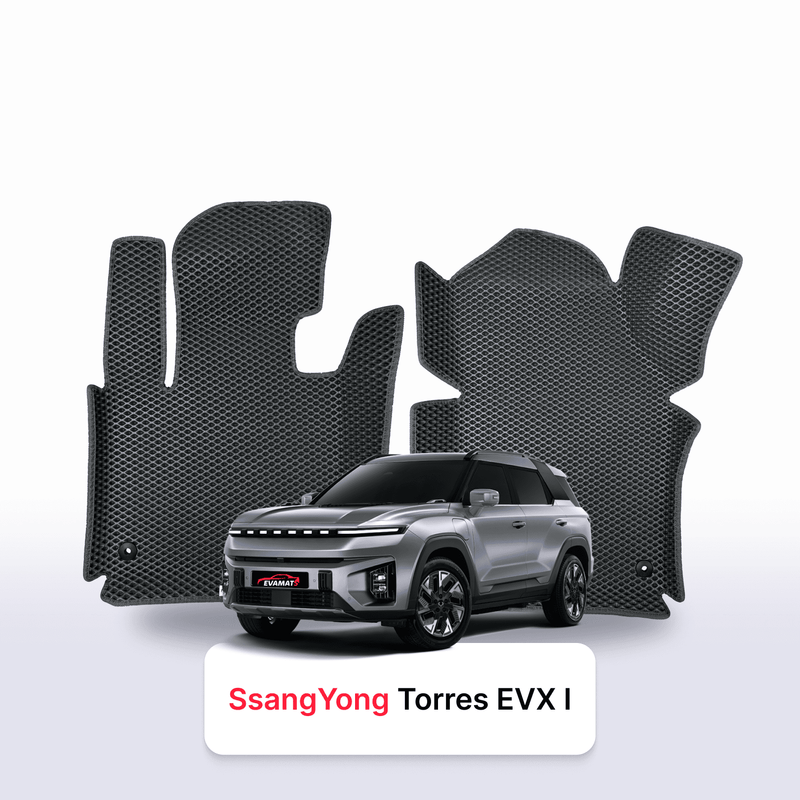 Car mats EVA for SsangYong Torres EVX 1 gen 2023-2028 year SUV
