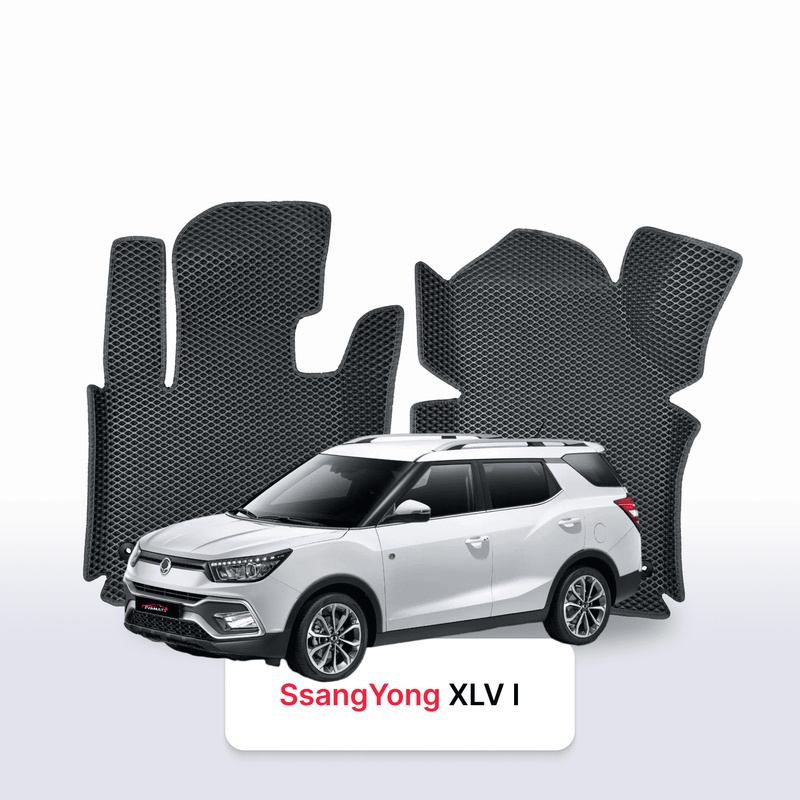 Car mats EVA for SsangYong XLV 1 gen 2016-2028 year SUV