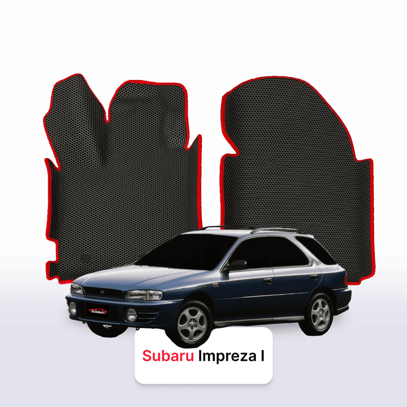 Car mats EVA for Subaru Impreza 1 gen 1992-2000 year STATION WAGON