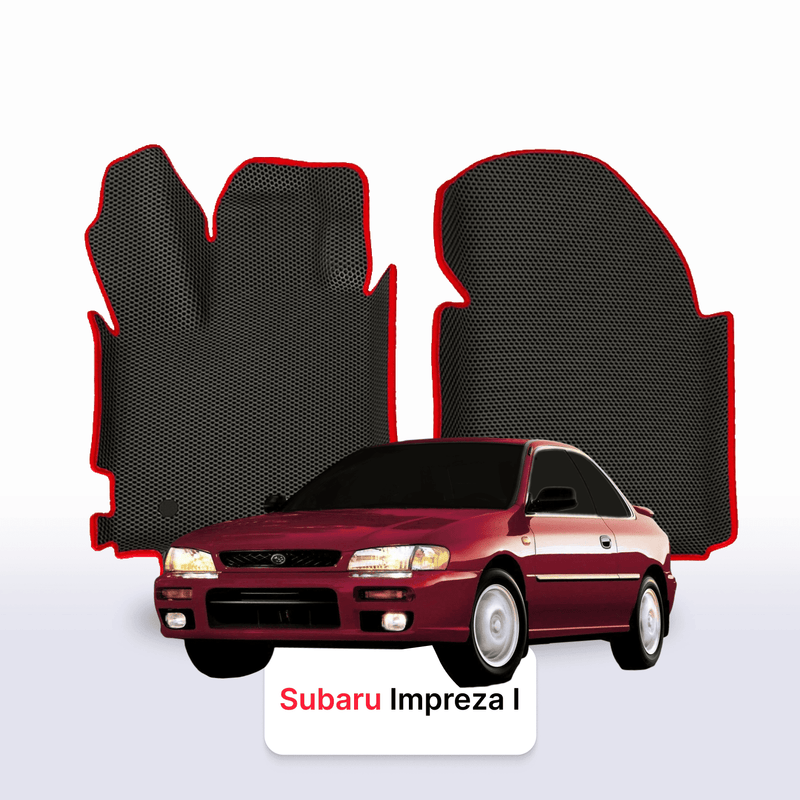 Car mats EVA for Subaru Impreza 1 gen 1992-2000 year COUPE