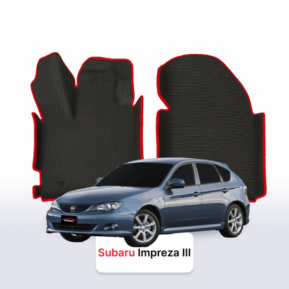 Car mats EVA for Subaru Impreza(GH) 3 gen 2007-2011 year HATCHBACK 5 door