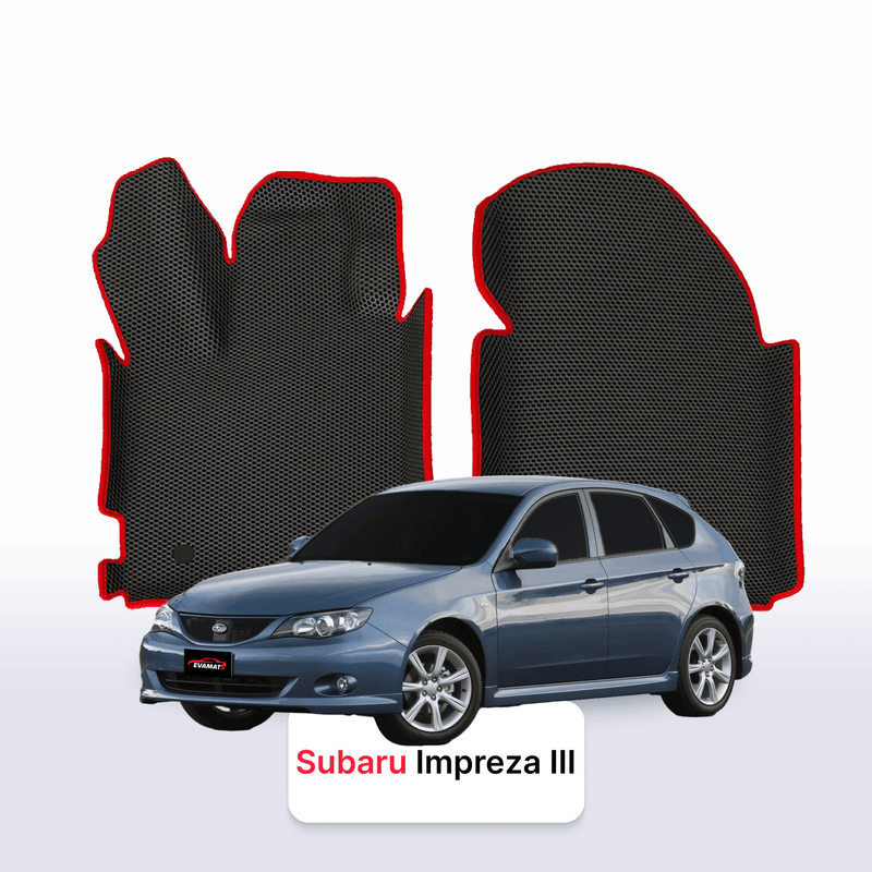 Car mats EVA for Subaru Impreza(GH) 3 gen 2007-2011 year HATCHBACK 5 door