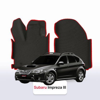 Car mats EVA for Subaru Impreza(XV) 3 gen 2007-2011 year HATCHBACK 5 door