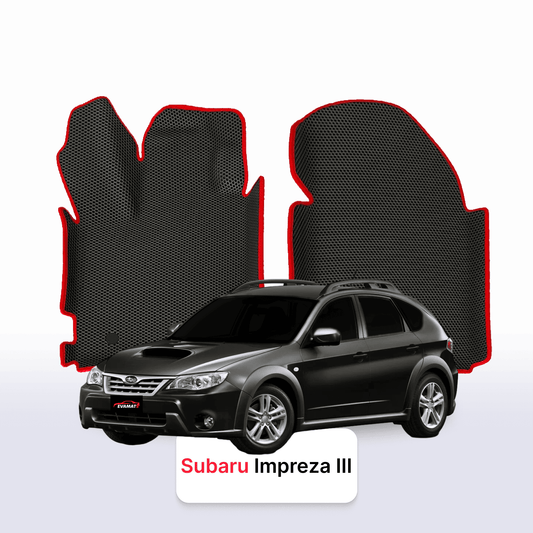 Car mats EVA for Subaru Impreza(XV) 3 gen 2007-2011 year HATCHBACK 5 door
