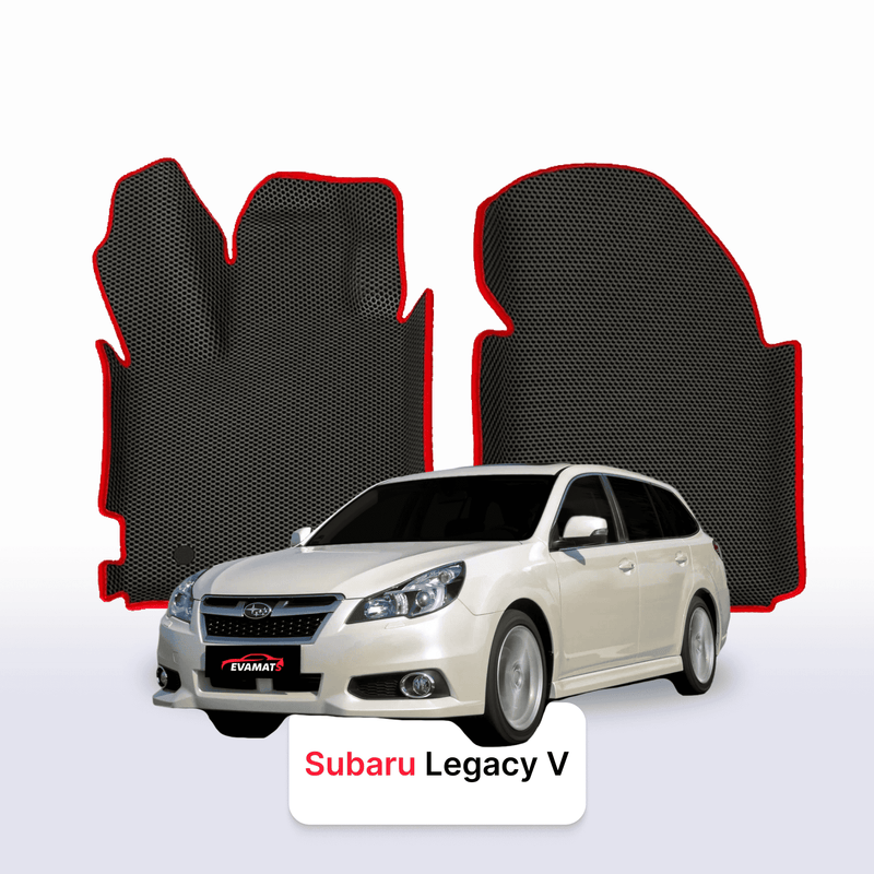 Car mats EVA for Subaru Legacy 5 gen 2009-2014 year STATION WAGON