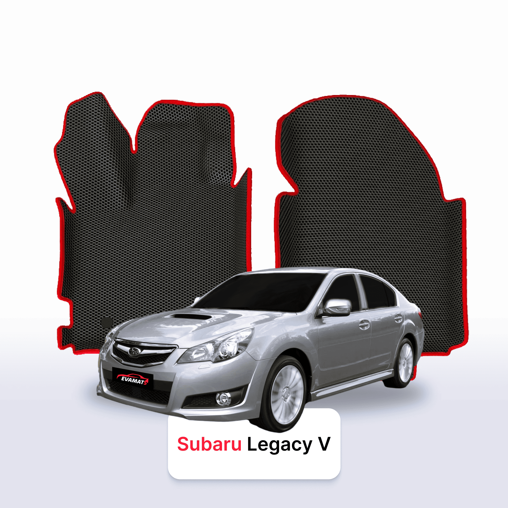 Car mats EVA for Subaru Legacy 5 gen 2009-2014 year SEDAN