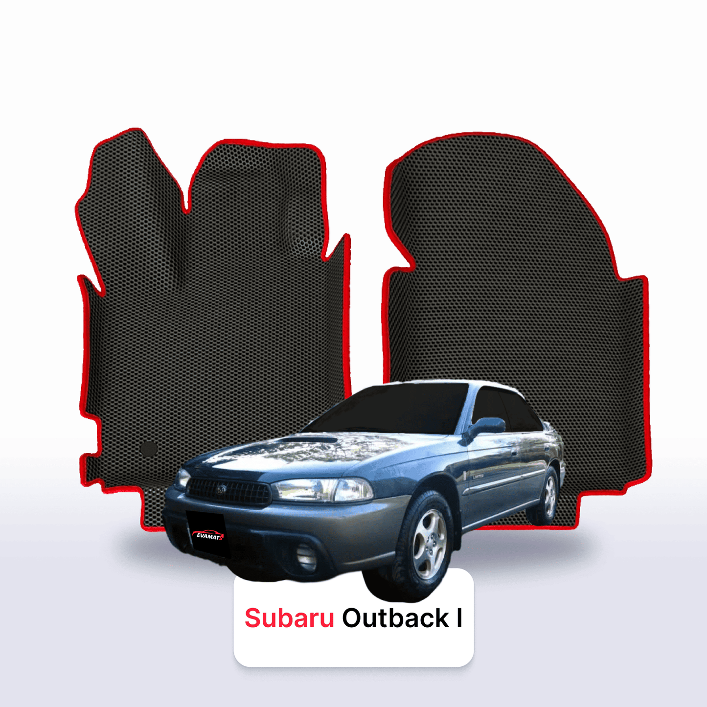 Car mats EVA for Subaru Outback 1 gen 1994-1999 year SEDAN