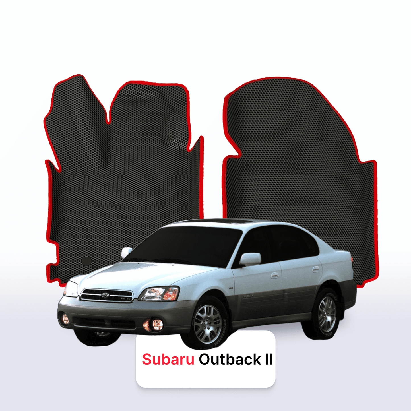 Car mats EVA for Subaru Outback 2 gen 1998-2004 year SEDAN