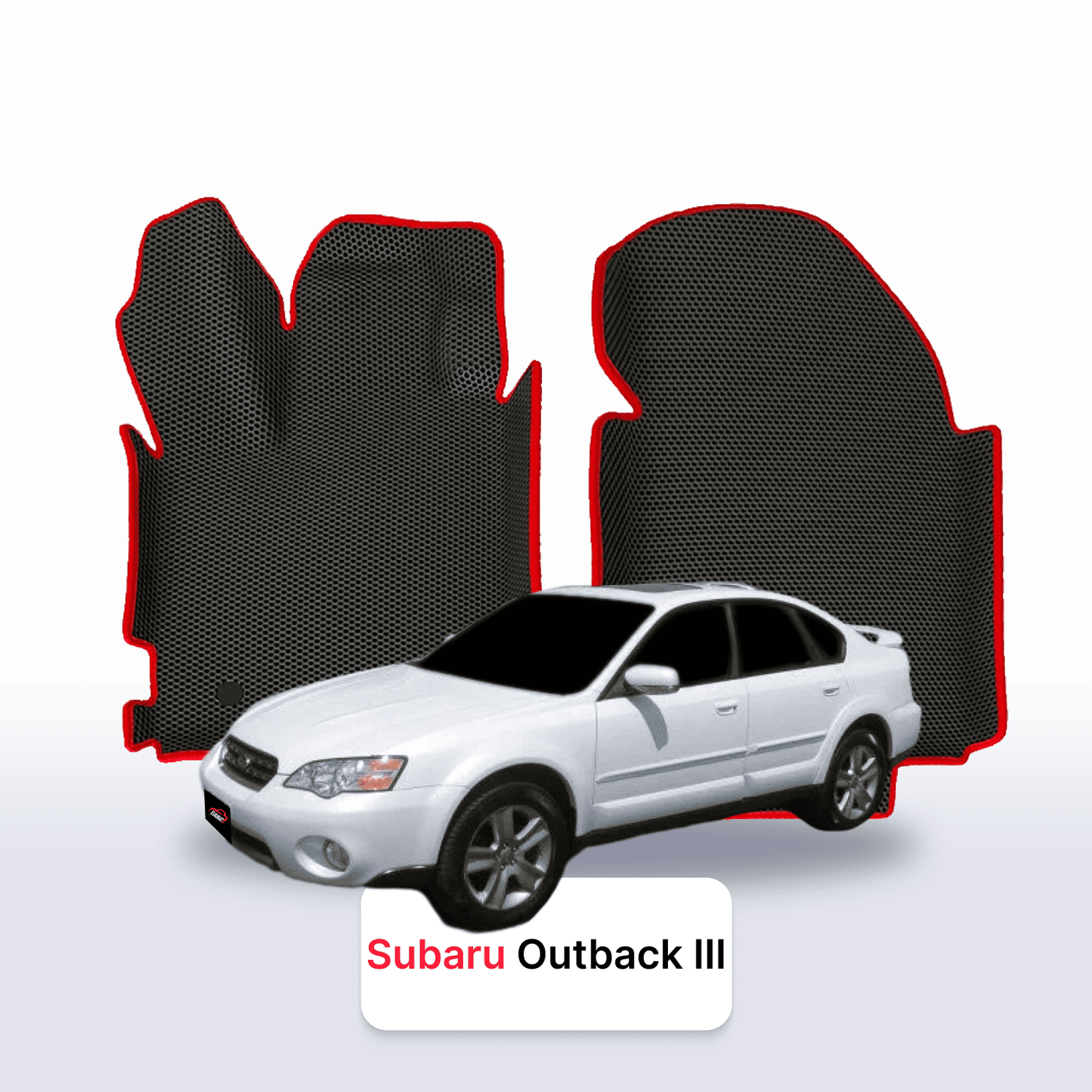 Car mats EVA for Subaru Outback 3 gen 2003-2006 year SEDAN