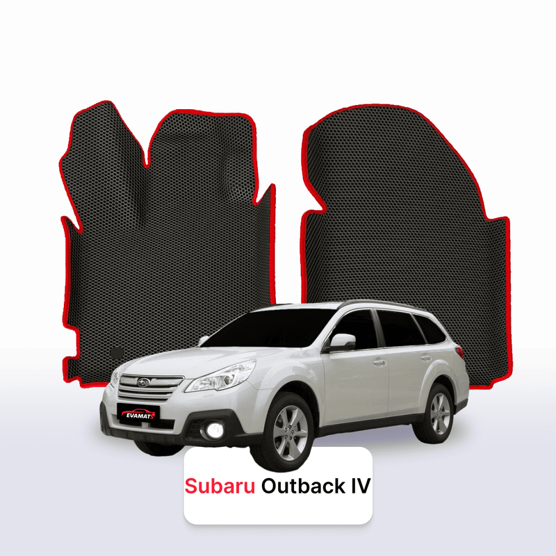 Car mats EVA for Subaru Outback 4 gen 2009-2014 year STATION WAGON