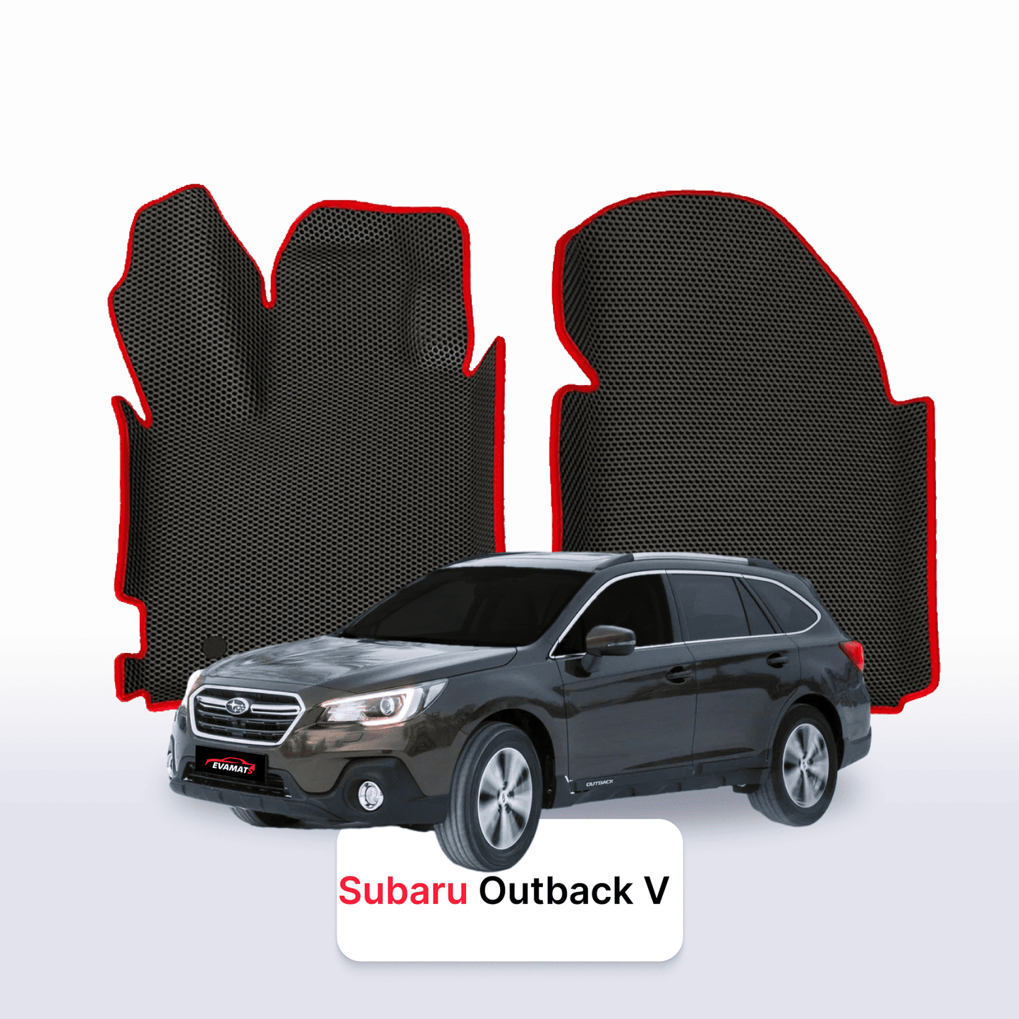 Car mats EVA for Subaru Outback 5 gen 2014-2021 year STATION WAGON