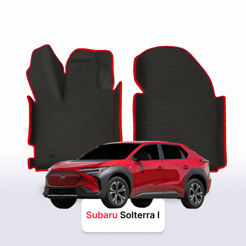 Car mats EVA for Subaru Solterra 1 gen 2022-2028 year Electric SUV