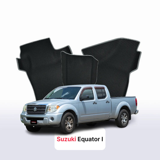 Car mats EVA for Suzuki Equator 1 gen 2004-2015 year Pick-Up double cabin