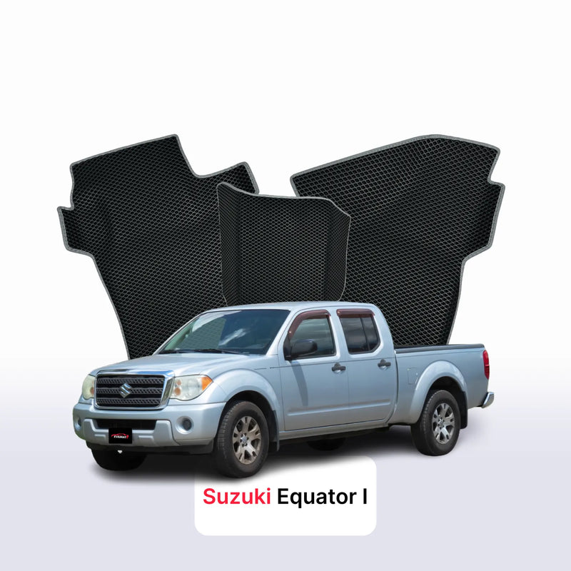 Car mats EVA for Suzuki Equator 1 gen 2004-2015 year Pick-Up double cabin