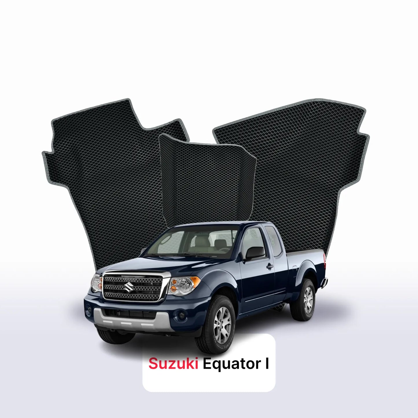 Car mats EVA for Suzuki Equator 1 gen 2004-2015 year Pick-Up single cabin