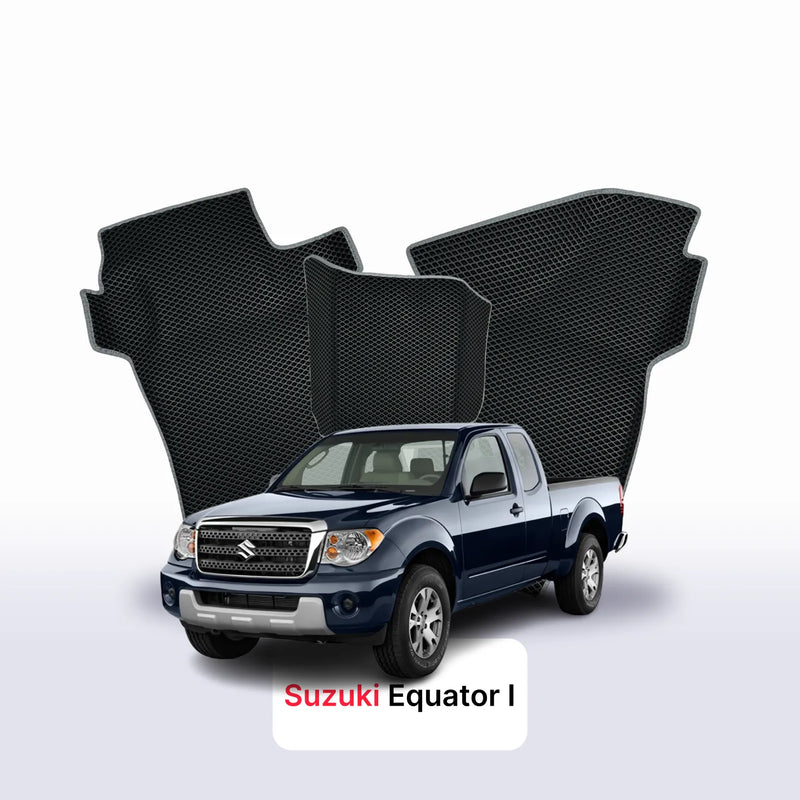 Car mats EVA for Suzuki Equator 1 gen 2004-2015 year Pick-Up single cabin