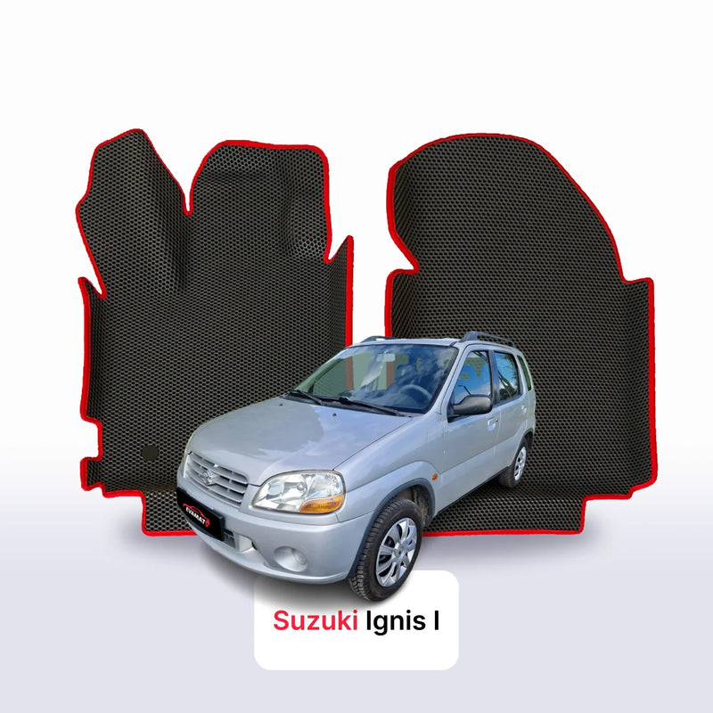 Car mats EVA for Suzuki Ignis 1 gen 2000-2006 year HATCHBACK 5 door