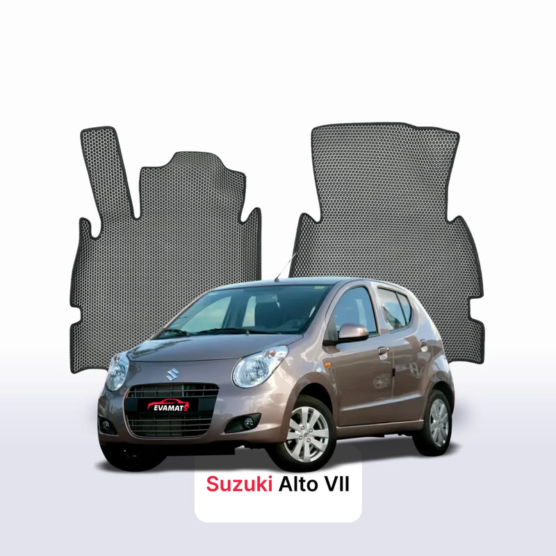 Car mats EVA for Suzuki Alto 7 gen 2009-2014 year HATCHBACK 5 door