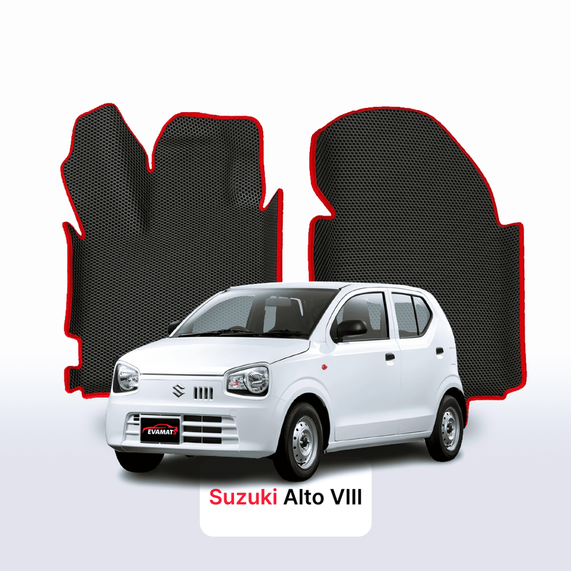 Car mats EVA for Suzuki Alto 8 gen 2014-2021 year HATCHBACK 5 door