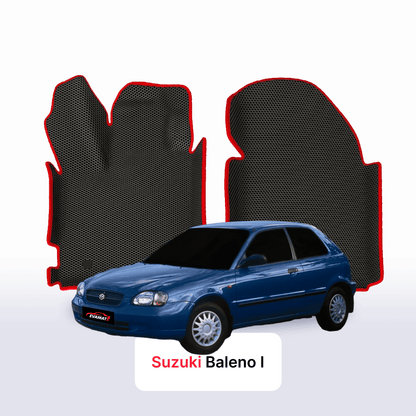 Car mats EVA for Suzuki Baleno 1 gen 1995-2002 year HATCHBACK 3 door