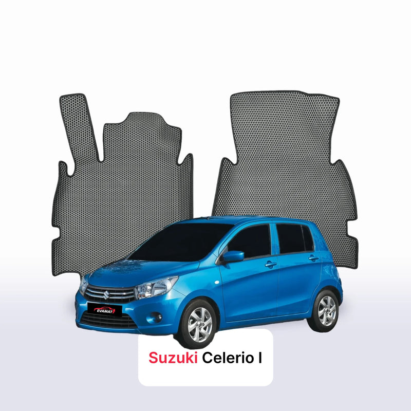 Car mats EVA for Suzuki Celerio 1 gen 2014-2028 year HATCHBACK 5 door